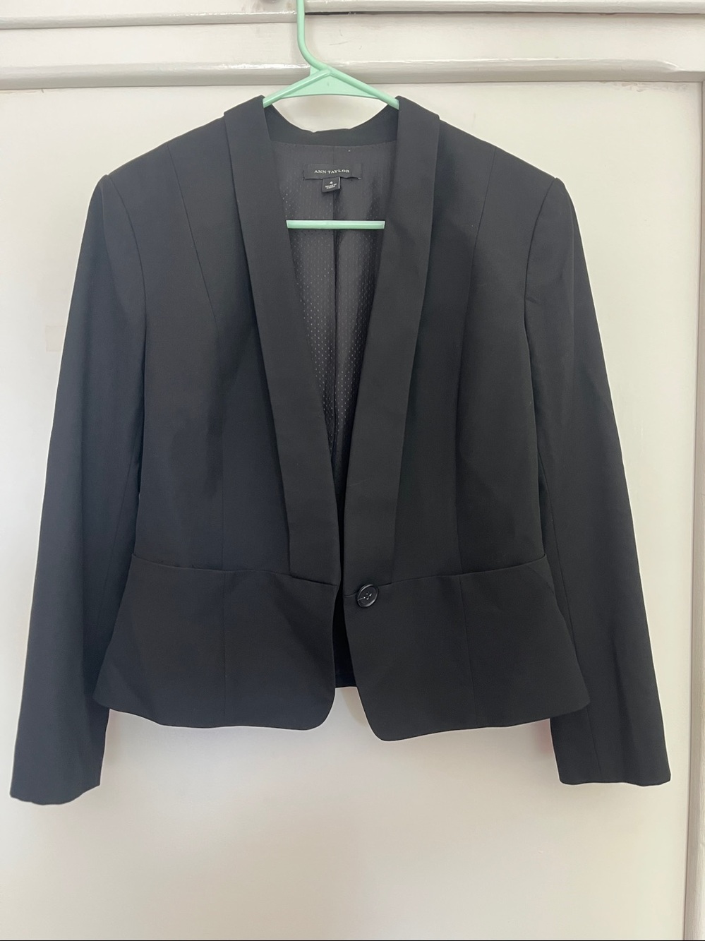 Ann Taylor Black Single-Button Women's Blazer